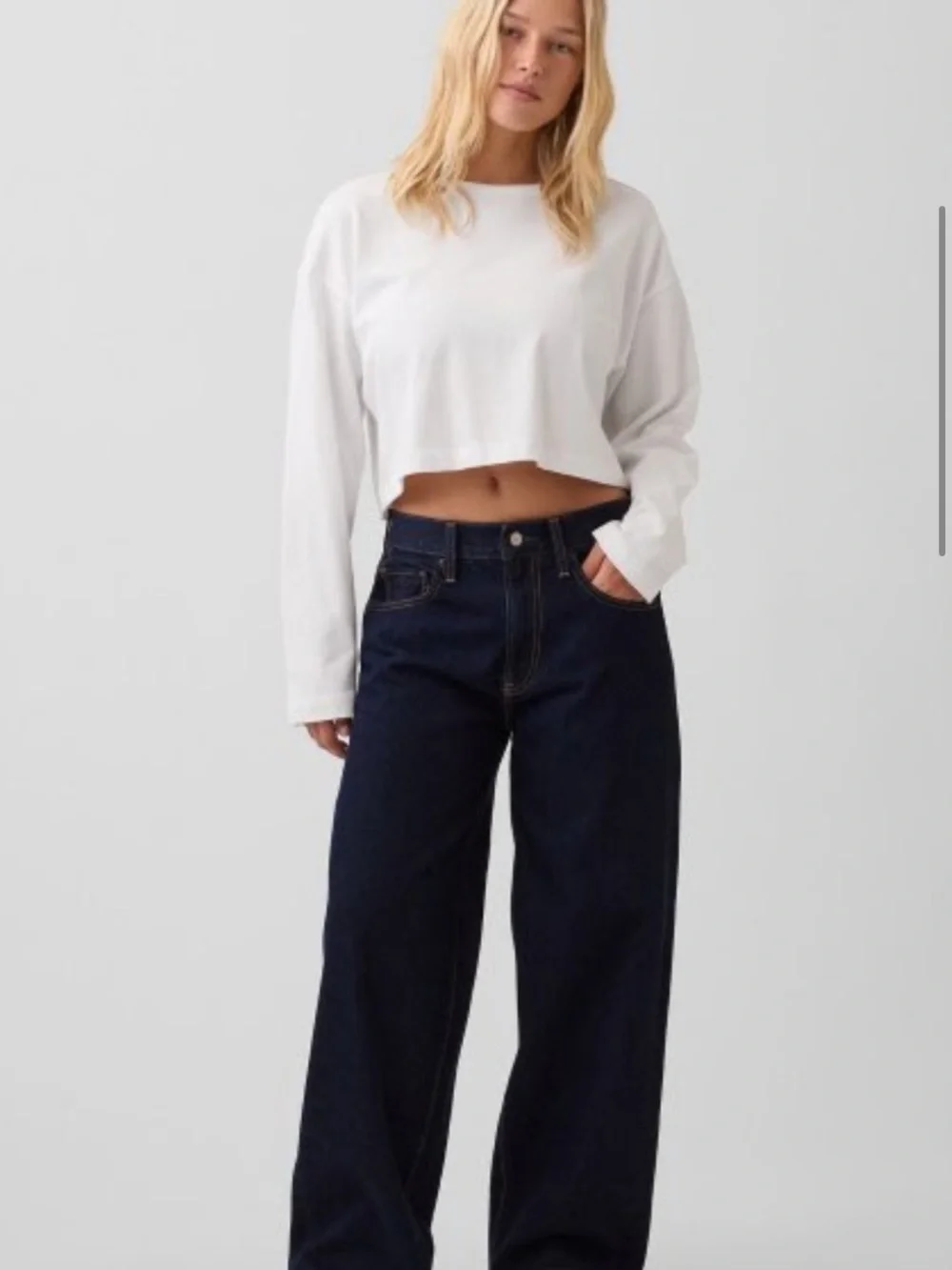 GAP x HAILEY BEIBER EXTRA BAGGY JEANS